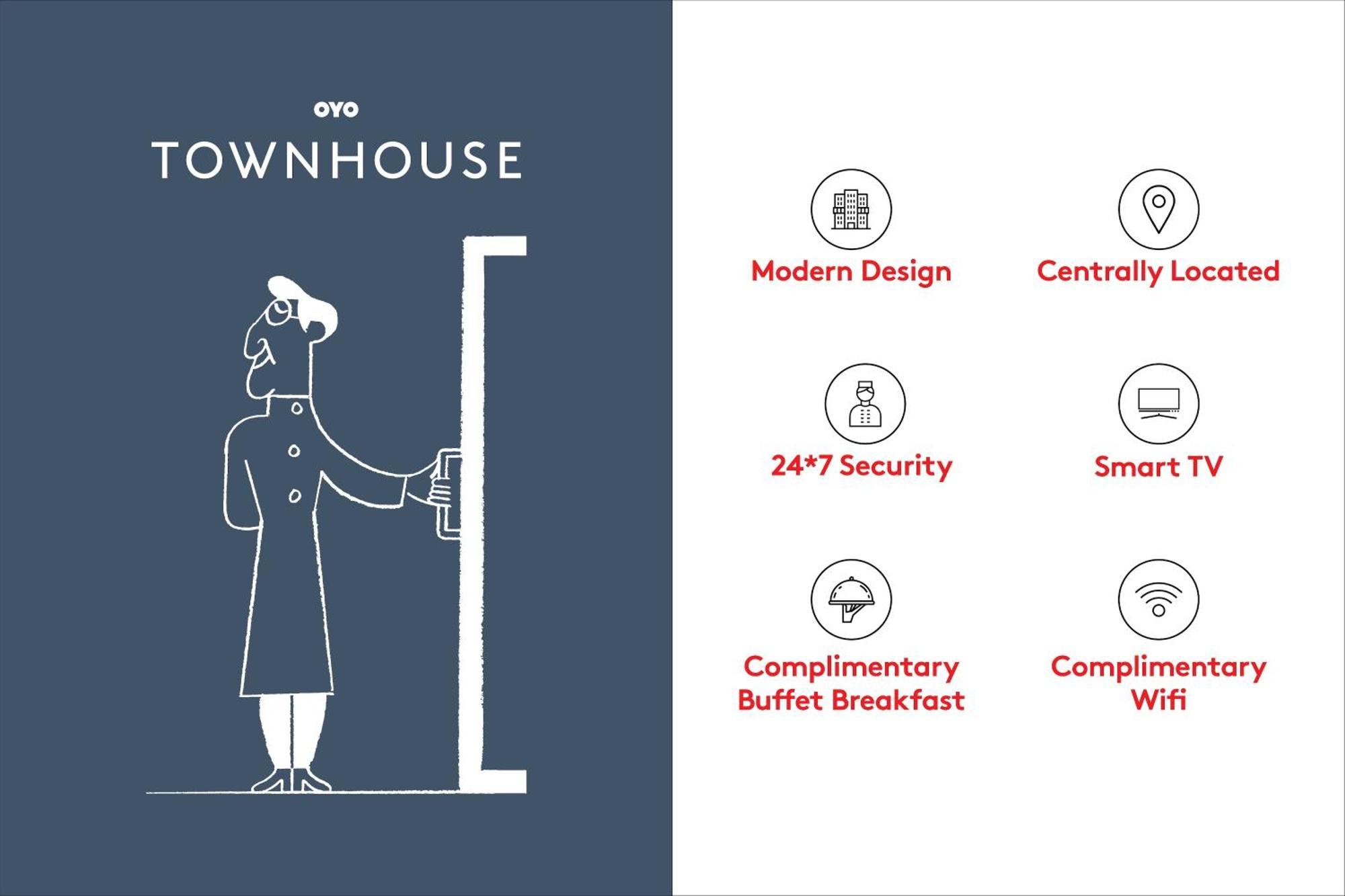 古尔冈 Townhouse Sohna Road 2酒店 外观 照片